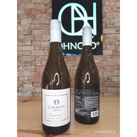 CHAVIN ZERO CHARDONNAY 0% alc 75cl