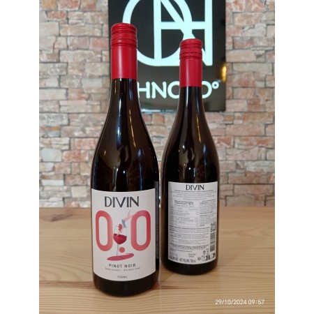 DIVIN No-Low PINOT NOIR sans alcool 75cl