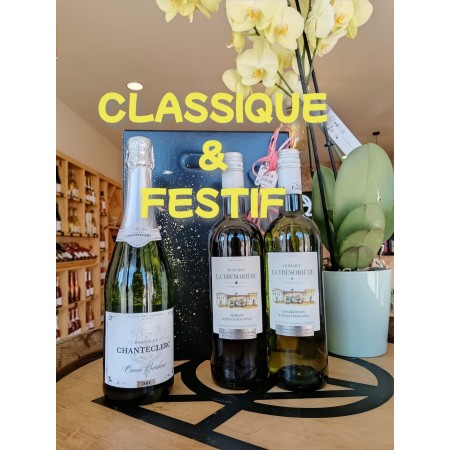 Coffret Découverte - CLASSIQUE & FESTIF - Domaine la Trésorière