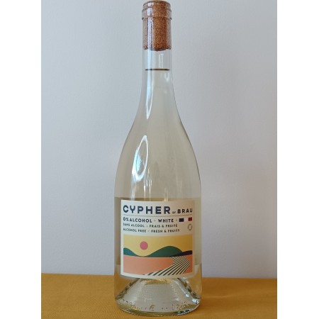 CYPHER BLANC 0% ALCOOL BY BRAU 75cl