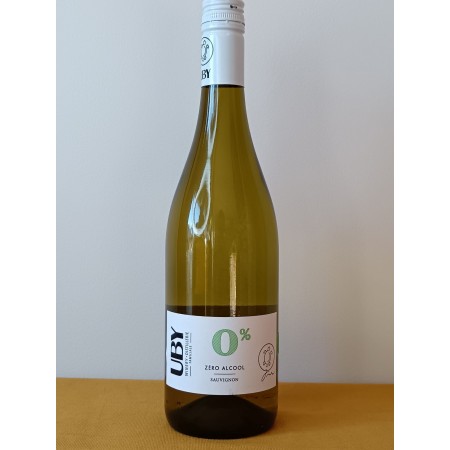 UBY Zéro Alcool BLANC Sauvignon 75 cl