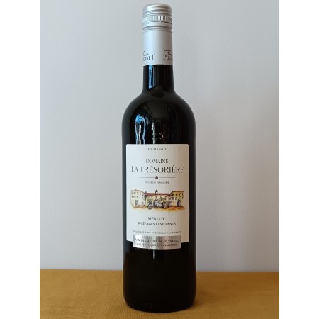 DOMAINE LA TRESORIRER MERLOT & CEPAGES RESISTANTS 75cl