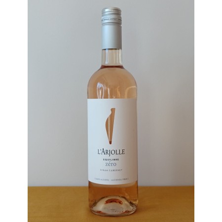 L'ARJOLLE EQUILIBRE ZERO ROSE SYRAH CABERNET 75cl