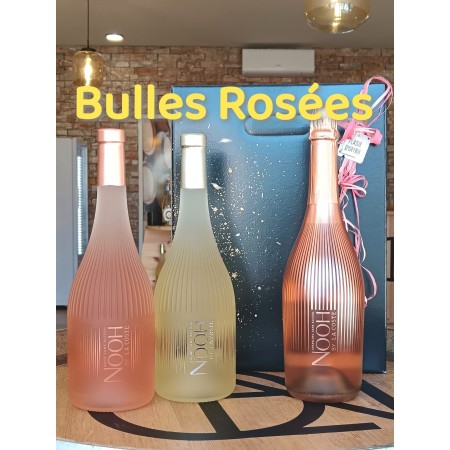 Coffret Luxe - BULLES ROSEES - Nooh sans alcool by La Coste