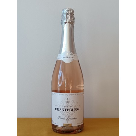 BARON CHANTECLERC DOMAINE LA COLOMBETTE ROSE EFFERVESCENT sans alcool 75cl