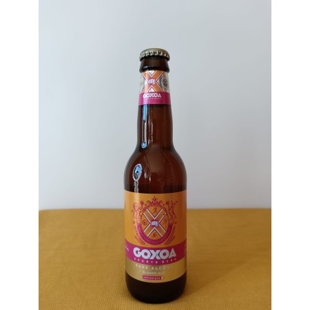 GOXOA BLONDE ALE - SPORT BEER - sans alcool (0.5% alc/vol)