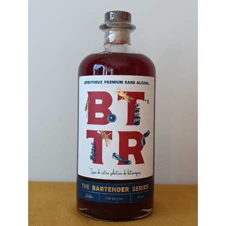 BTTR N°1 ORANGE AMER, GENTIANE & EPICES sans alcool 70CL