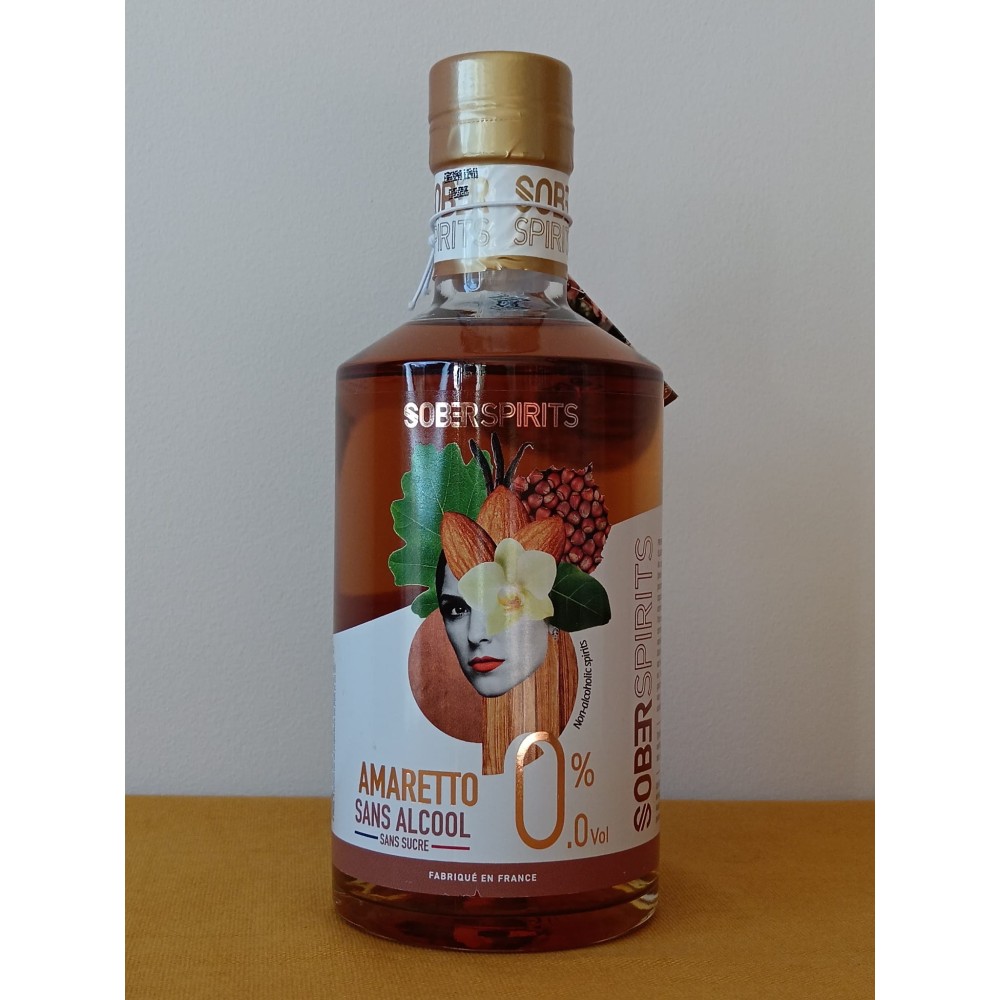 SOBER SPIRITS AMARETTO sans alcool 50CL