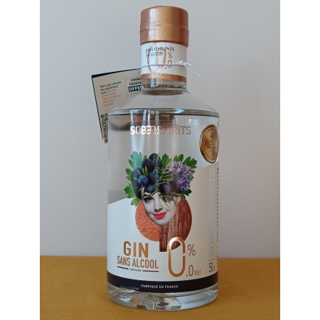 SOBER SPIRITS Gin sans alcool 50CL