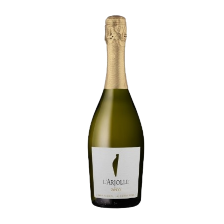L'ARJOLLE MOUSSEUX ZERO BLANC sans alcool 75cl
