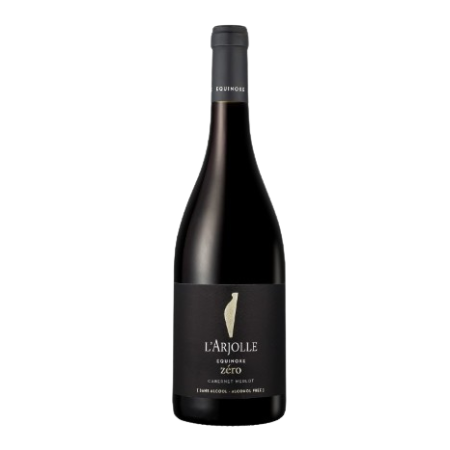 L'ARJOLLE EQUINOXE ZERO ROUGE CABERNET - MERLOT sans alcool 75cl