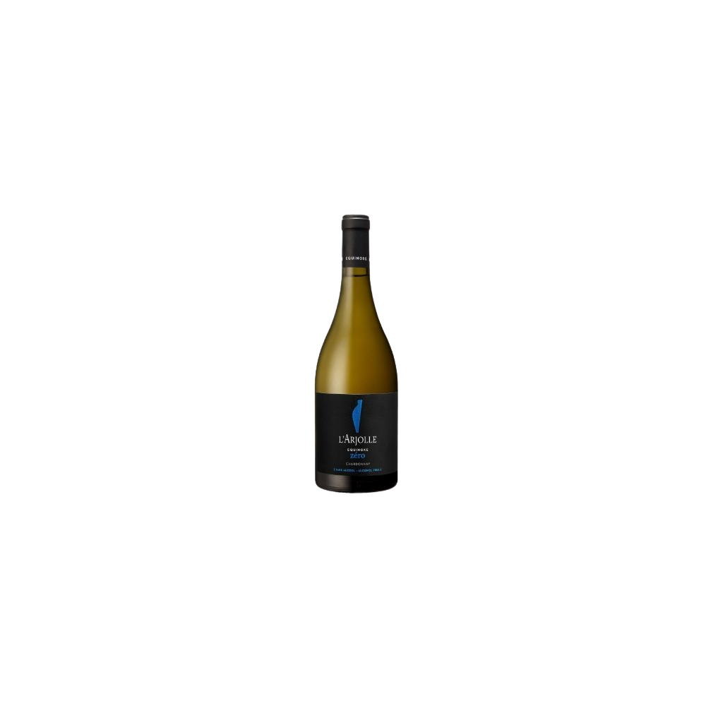 L'ARJOLLE EQUINOXE ZERO BLANC CHARDONNAY sans alcool 75cl
