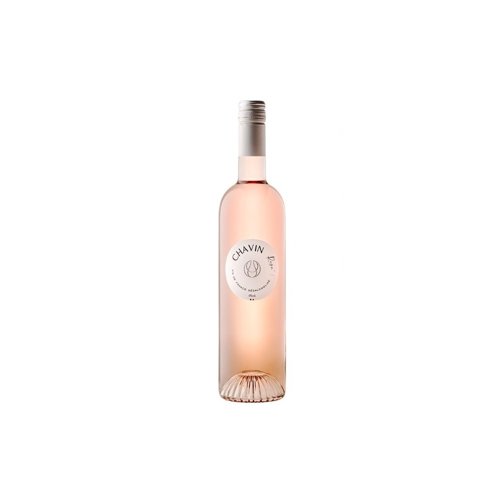 CHAVIN ZERO ROSE sans alcool 75cl