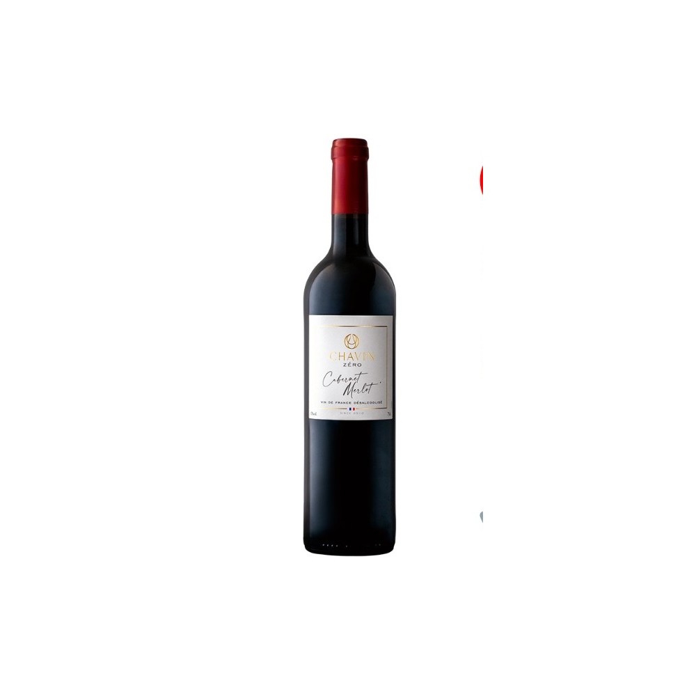 CHAVIN ZERO CABERNET SAUVIGNON - MERLOT sans alcool 75cl