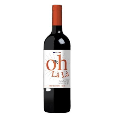 OH LA LA CABERNET-MERLOT SANS ALCOOL 75 CL