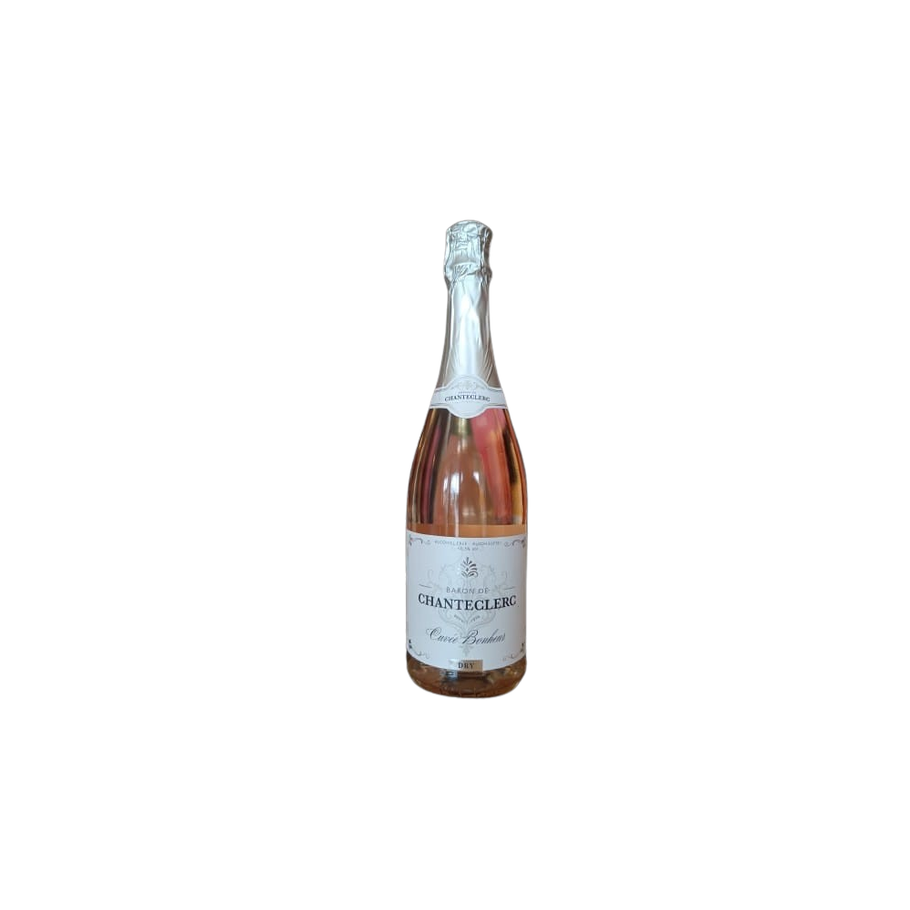 BARON CHANTECLERC DOMAINE LA COLOMBETTE ROSE EFFERVESCENT sans alcool 75cl