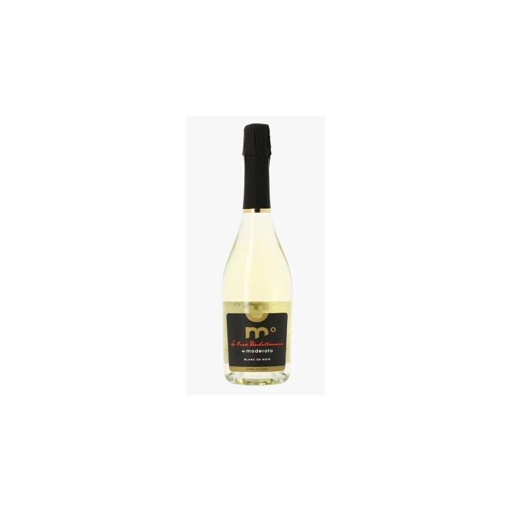 MODERATO° BLANC DE NOIR sans alcool 75cl