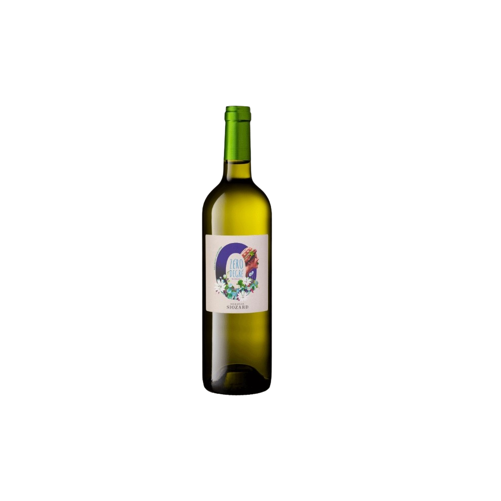 ZERO DEGRE VIN BLANC SANS ALCOOL by Claouset VIGNOBLES SIOZARD 75cl