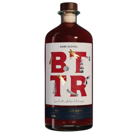 BTTR N°1 ORANGE AMER, GENTIANE & EPICES sans alcool 70CL