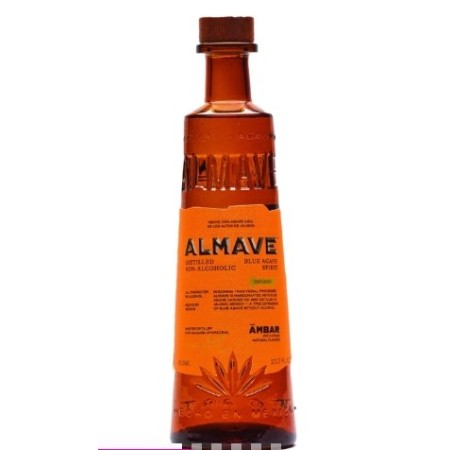 ALMAVE AMBAR BLUE AGAVE SPIRIT DISTILLED NON ALCOHOLIC sans alcool 70cl