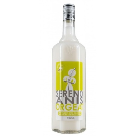SERENO ANIS-ORGEAT apéritif anisé sans alcool sans sucre sans réglisse 100 cl