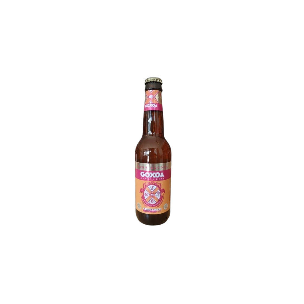 GOXOA BLONDE ALE - SPORT BEER - sans alcool (0.5% alc/vol)