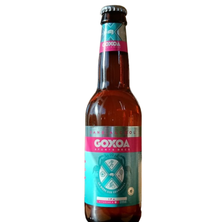 GOXOA IPA - SPORT BEER - sans alcool (0.5% alc/vol)