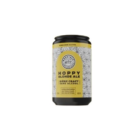 BROOTHER BIERE HOPPY BLONDE ALE bière artisanale sans alcool 33 cl