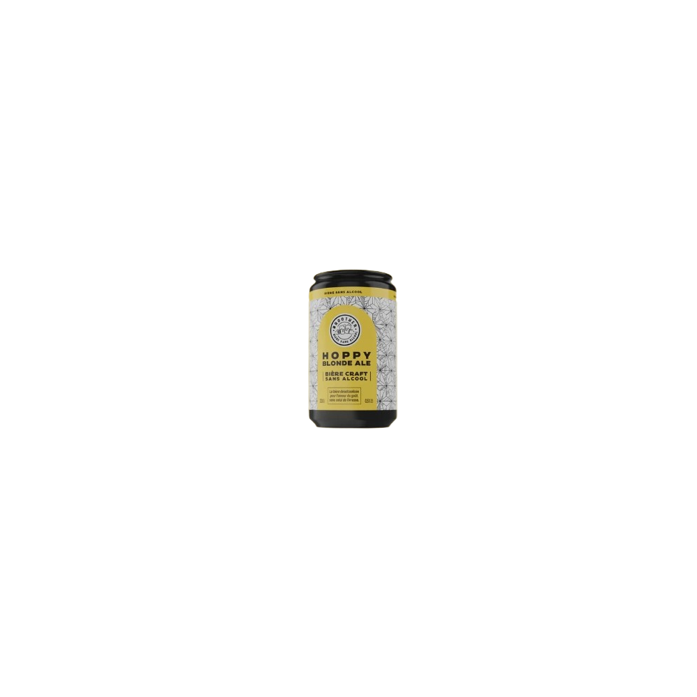 BROOTHER BIERE HOPPY BLONDE ALE bière artisanale sans alcool 33 cl