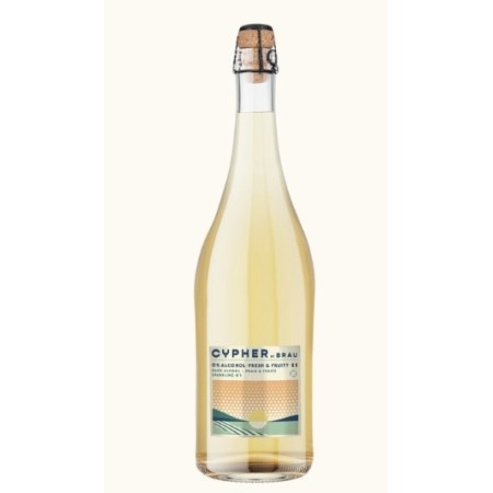 CYPHER SPARKLING JUICY VIN EFFERVESCENT sans alcool BY BRAU 75cl