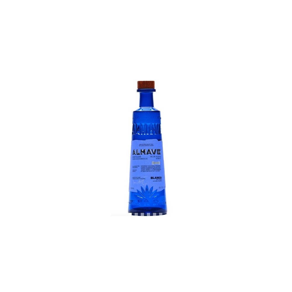 ALMAVE BLANCO BLUE AGAVE SPIRIT DISTILLED NON ALCOHOLIC sans alcool