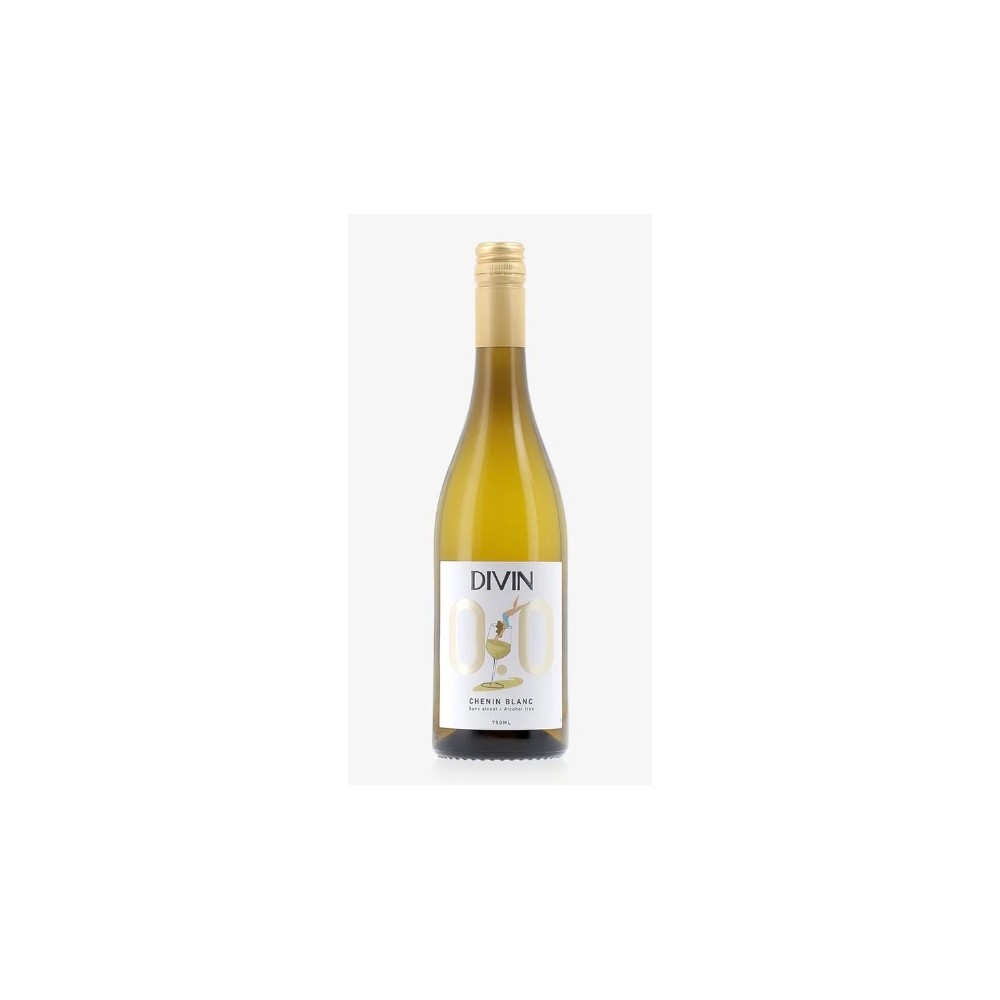 DIVIN No-Low CHENIN BLANC sans alcool alcohol free chez ohnolo