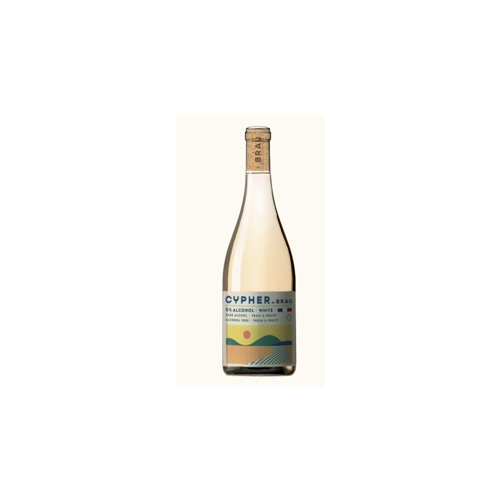 CYPHER COLOMBARD et ROUSSANNE sans alcool BY BRAU alcohol free chez ohnolo