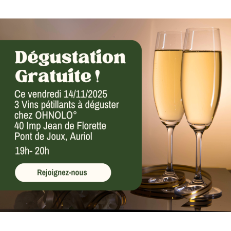 Dégustation gratuite - Vins Pétillants