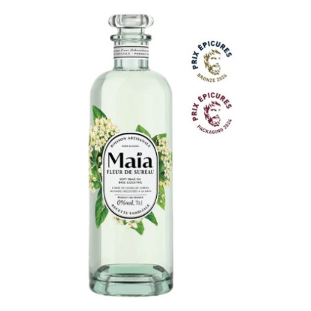 MAÏA Fleur de sureau - Apéritif sans alcool 70 cl