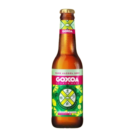 GOXOA BLANCHE CITRON 0% - RECUPERATION (0% alc/vol) 33cl